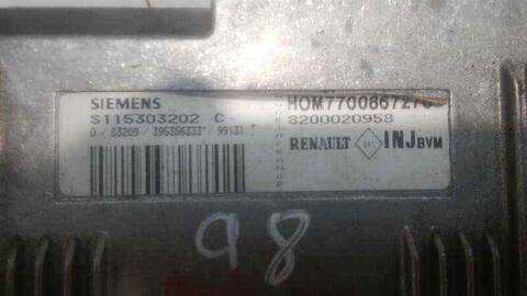 Centralita Motor ECU Renault Clio VERSION INDEFINIDA