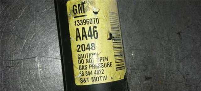 Foto 1ª: Amortiguador Trasero Derecho Opel Zafira 1.4 EXPRESSION [1.4 LTR. - 88 KW 16V TURBO] [B14NET]