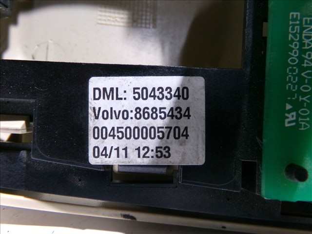 Foto 4ª: Luz Interior Volvo S60 2.4 G 2000-2010 [B5244S] (2002)