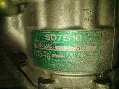 Foto 3ª: Compresor Aire Acondicionado Volkswagen Polo 1.4 BERLINA 60CV 44KW (1994)