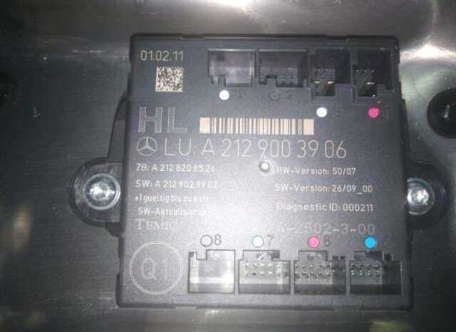 Foto 2ª: Elevalunas Eléctrico Trasero Izquierdo Mercedes Clase E 180 1.8 E 250 CGI BLUEEFFICIENCY (212.247) [1.8 LTR. - 150 KW CGI CAT] [271860]