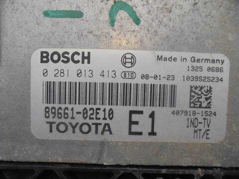 Foto 2ª: Centralita Motor ECU Toyota Auris ACTIVE 90CV 66KW [D-1ND] (2008)