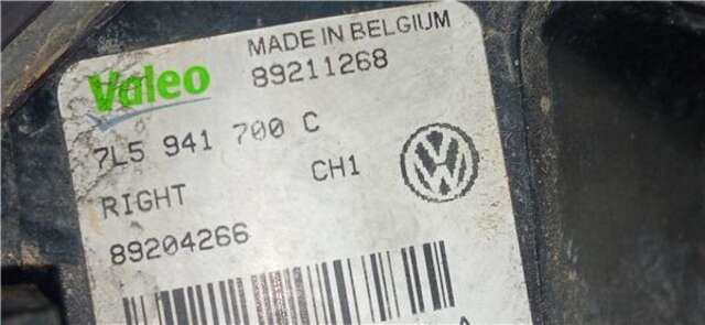 Foto 2ª: Faro Antiniebla Delantero Derecho Volkswagen Touareg 3.0 TDI V6 [3.0 LTR. - 165 KW V6 TDI DPF] [BKS]