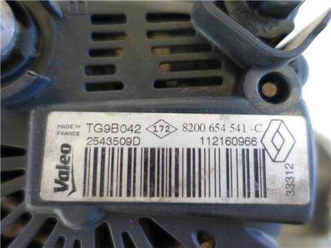 Foto 3ª: Alternador Renault Clio 1.2 16V 75CV 55KW [D4F 740] (2013)