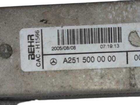 Foto 3ª: Intercooler Mercedes Clase ML 320 CDI 4-MATIC W164) 164.122 (2005)
