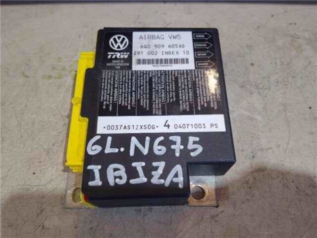 Foto 1ª: Centralita Airbag Seat Ibiza 1.4 SPORT RIDER [1.4 LTR. - 63 KW 16V] [BXW]
