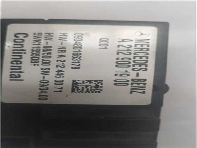 Foto 2ª: Centralita Motor ECU Mercedes Clase E 180 VERSION INDEFINIDA