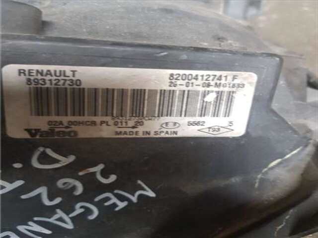 Foto 2ª: Faro Izquierdo Renault Megane 1.5 AUTHENTIQUE [1.5 LTR. - 78 KW DCI DIESEL] II BERLINA 5P (10.2002-_) [K9K P7]