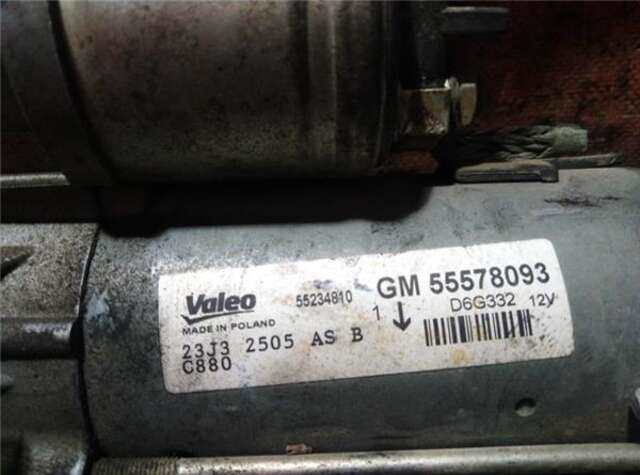 Foto 1ª: Motor de Arranque Opel Corsa 1.3 CDTI [A 13 DTC]