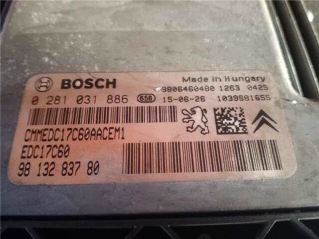 Foto 2ª: Centralita Motor ECU Peugeot 308 1.6 STYLE [1.6 LTR. - 88 KW BLUE-HDI FAP]