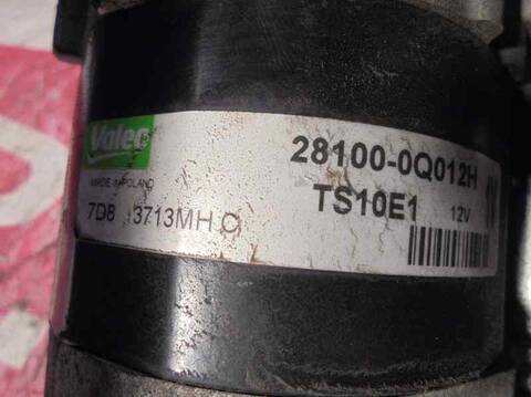 Foto 2ª: Motor de Arranque Citroen C1 1.0 CAT 384F) 68CV 50KW (2005)