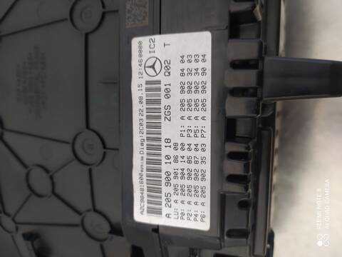 Foto 2ª: Cuadro de Instrumentos Mercedes Clase C 160 C 220 T CDI BLUETEC 205.204) 170CV 125KW FAMILIAR [651921] (2014)