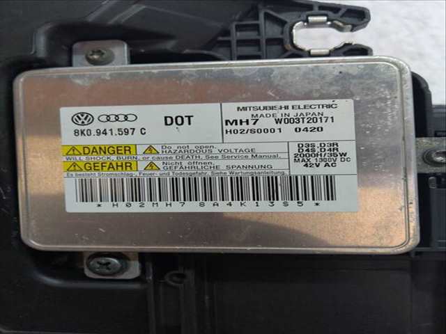 Foto 1ª: Faro Izquierdo Audi A5 211 CV 155KW [CDNC]