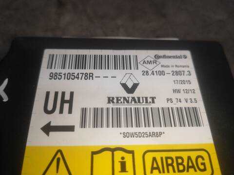 Foto 2ª: Centralita Airbag Renault Megane H5F400 BERLINA III BERLINA 5P (2015)