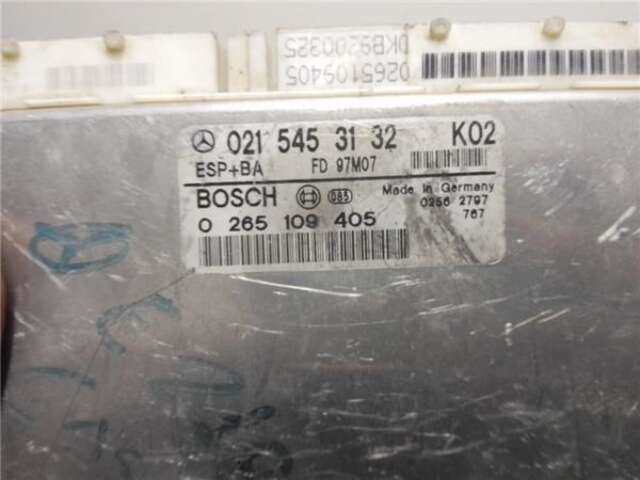Foto 3ª: Centralita Abs Mercedes Clase E 180 3.2 320 (210.065) [3.2 LTR. - 165 KW V6 18V CAT]