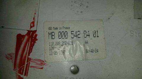 Foto 4ª: Cuadro de Instrumentos Mercedes Vito VERSION INDEFINIDA