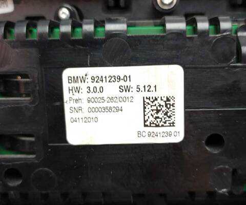 Foto 3ª: Mando Climatizador Bmw Serie 5 518 530 D 245CV (2009)
