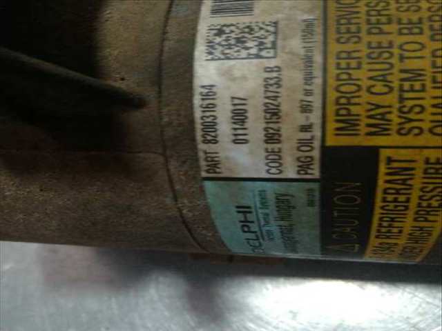 Foto 2ª: Compresor Aire Acondicionado Renault Megane AUTHENTIQUE BERLINA 106CV 78KW II BERLINA 5P [K9K732] (2005)