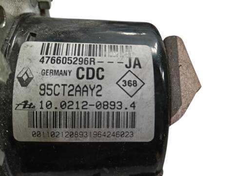 Abs Renault Megane 1.2 TCE BZ2B BZ11) HATCHBACK III HATCHBACK BZ0/1_ B3_)