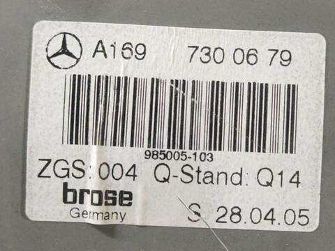 Foto 3ª: Elevalunas Manual Trasero Derecho Mercedes Clase B 150 B 180 CDI 245.207) AUT. 109CV (2005)