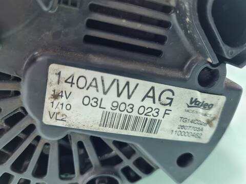 Foto 3ª: Alternador Skoda Octavia 1.6 TDI DPF BERLINA 105CV 77KW (2010)