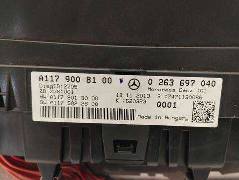 Foto 3ª: Cuadro de Instrumentos Mercedes Clase C 160 CLA 200 CDI 117.301) 136CV 100KW [651901] (2022)