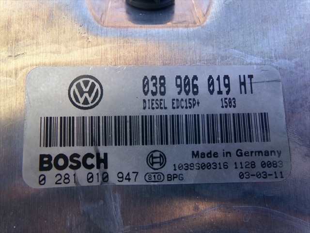 Foto 4ª: Centralita Motor ECU Seat Cordoba 1.9 TDI 2002-2008 [ATD] (2003)