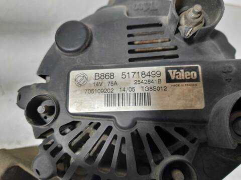 Foto 3ª: Alternador Fiat Punto 1.3 JTD CAT BERLINA 69CV 51KW [188A9000] (2005)