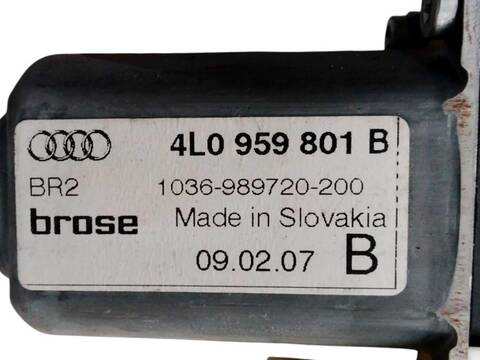 Foto 3ª: Elevalunas Manual Trasero Izquierdo Audi Q7 3.0 TDI QUATTRO (2006)