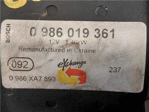 Foto 3ª: Motor de Arranque Opel Astra 1.7 CDTI BERLINA 100CV 74KW [Z 17 DTH] (2005)