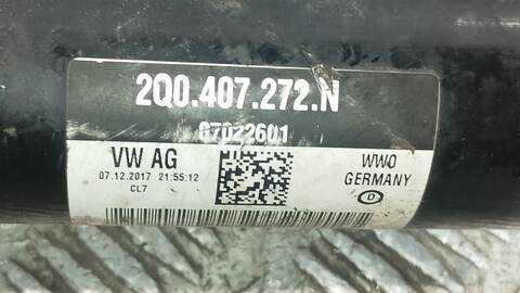 Foto 4ª: Transmision Delantera Derecha Volkswagen Polo ADVANCE 95CV 70KW [CHZ] (2018)