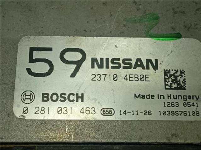 Foto 2ª: Centralita Motor ECU Nissan Qashqai 1.6 ACENTA [1.6 LTR. - 96 KW DCI TURBODIESEL CAT]