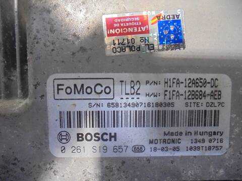 Foto 2ª: Centralita Motor ECU Ford Focus TREND 101CV 74KW [M2DC] (2018)