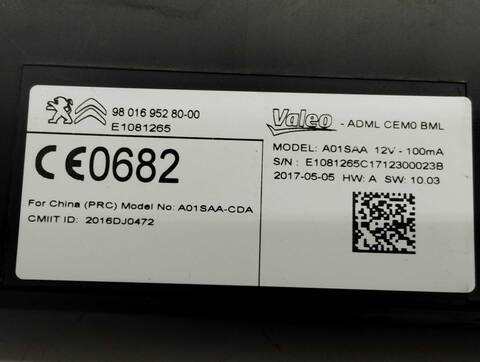 Foto 3ª: Centralita Motor ECU DS 4 BASIS 120CV 88KW [BH01] (2017)