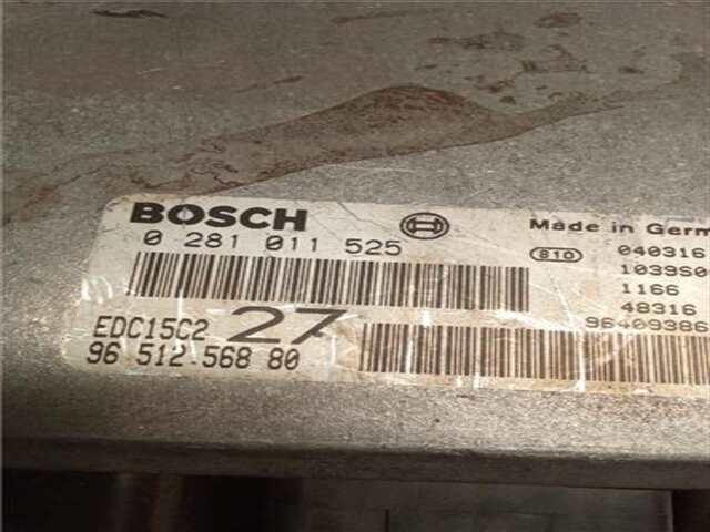 Foto 2ª: Centralita Motor ECU Peugeot 206 2.0 HDI 90 [RHY (DW10TD)]