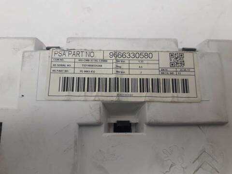 Foto 2ª: Cuadro de Instrumentos Citroen C5 2.0 HDI FAP BERLINA 140CV 103KW (2011)