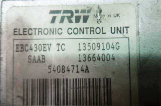 Foto 3ª: Abs Saab 9-3 1.9 TID LINEAR (I/D) [1.9 LTR. - 110 KW TID CAT] BERLINA (2003-_) [Z19DTH]