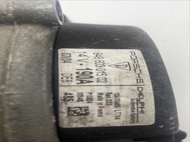 Foto 2ª: Alternador Porsche Cayenne 4.5 V8 TURBO CAT 450CV 331KW [M4850] (2004)