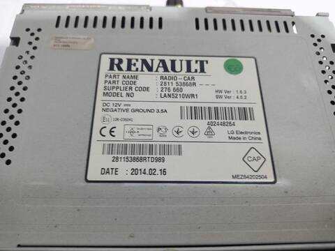 Foto 3ª: Pantalla Multifuncion Renault Clio DYNAMIQUE 90CV (2012)