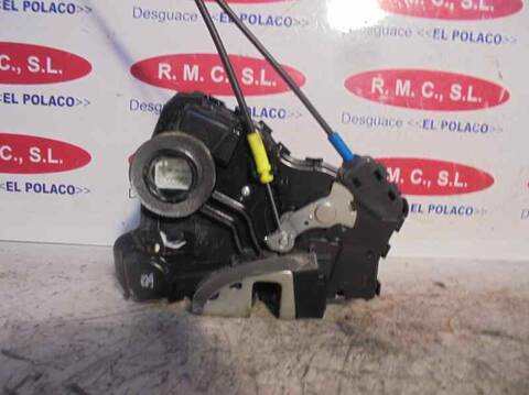 Foto 3ª: Cerradura Puerta Delantera Izquierda Toyota Auris 1.4 TD CAT 90CV 66KW [1ND] (2009)