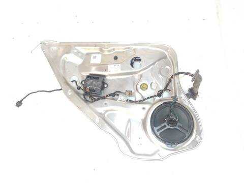 Foto 2ª: Elevalunas Manual Trasero Izquierdo Mercedes Clase C 160 C 320 CDI 204.022) (2007)