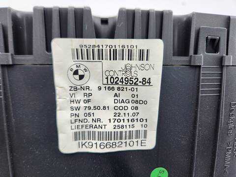 Foto 3ª: Cuadro de Instrumentos Bmw Serie 1 114 118D BERLINA 143CV 105KW [N47D20A] (2013)