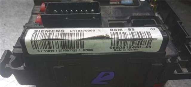 Caja Reles Fusibles Citroen Xsara 1.6 HDI