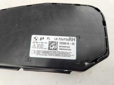 Foto 2ª: Airbag Lateral Trasero Derecho Bmw Serie 1 114 116D 116CV 85KW [B37D15A] (2016)