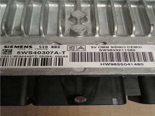 Foto 2ª: Centralita Motor ECU Citroen C5 2.0 EXCLUSIVE [2.0 LTR. - 100 KW HDI CAT (RHR - DW10BTED4)] [RHR (DW10BTED4)]