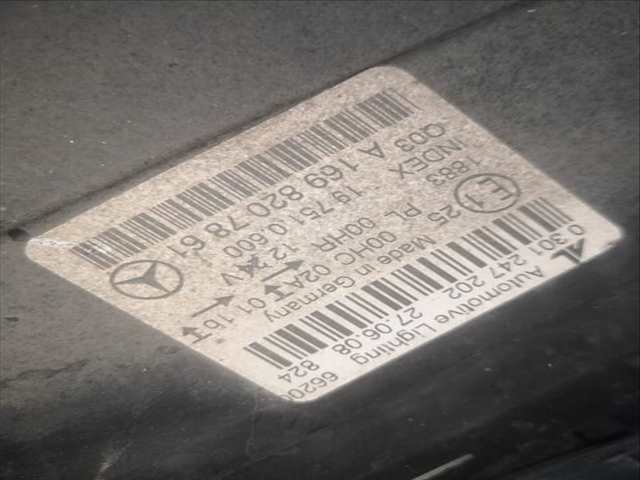 Foto 3ª: Faro Derecho Mercedes Clase B 150 640940 (2011)