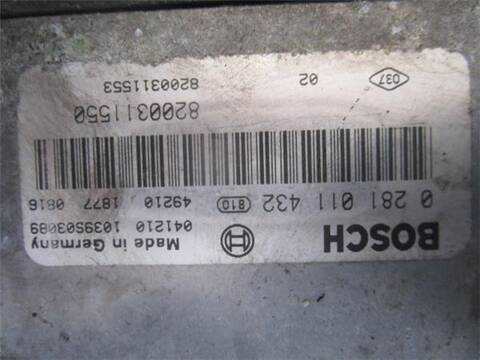 Foto 2ª: Centralita Motor ECU Nissan Interstar DCI 100 99CV 73KW FURGON [D-G9U A7] (2005)
