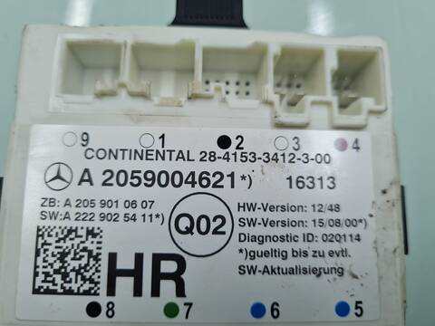 Foto 2ª: Centralita Motor ECU Mercedes Clase C 160 C 220 CDI BLUETEC 205.004) 170CV 125KW [651921] (2016)