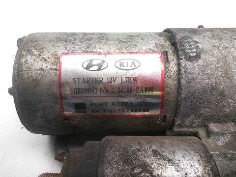 Foto 2ª: Motor de Arranque Kia Sportage 1.7 CRDI [D4FD] (2009)