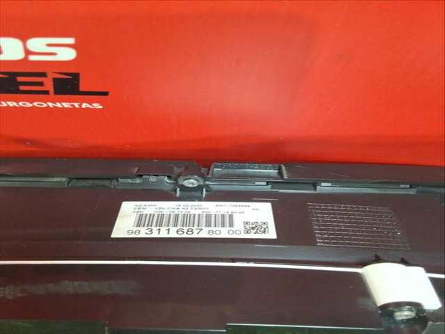 Foto 4ª: Cuadro de Instrumentos Citroen Jumpy 1.5 BLUEHDI 120 120CV 88KW FURGONETA [YH01 (DV5RUC)] (2020)